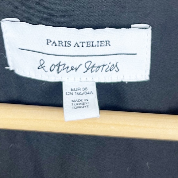 & Other Stories Floral Wrap Dress Size 36 - Picture 3 of 6